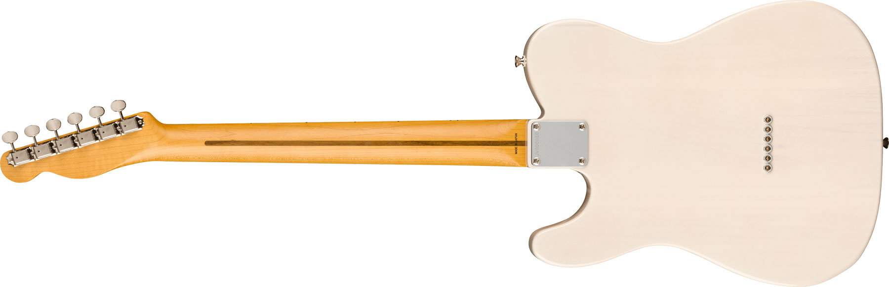 Fender Tele '50s Jv Modified Jap 2s Ht Mn - White Blonde - Tel shape electric guitar - Variation 1
