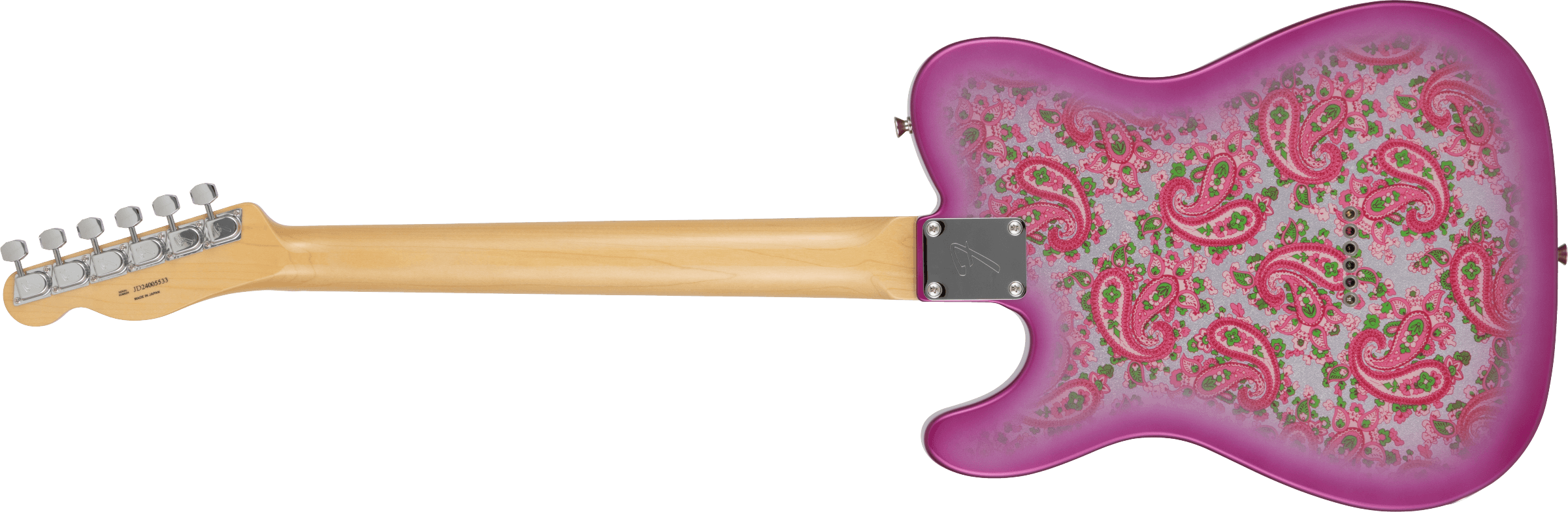 Fender Tele Ltd Jap 2s Ht Mn - Pink Paisley - Tel shape electric guitar - Variation 1