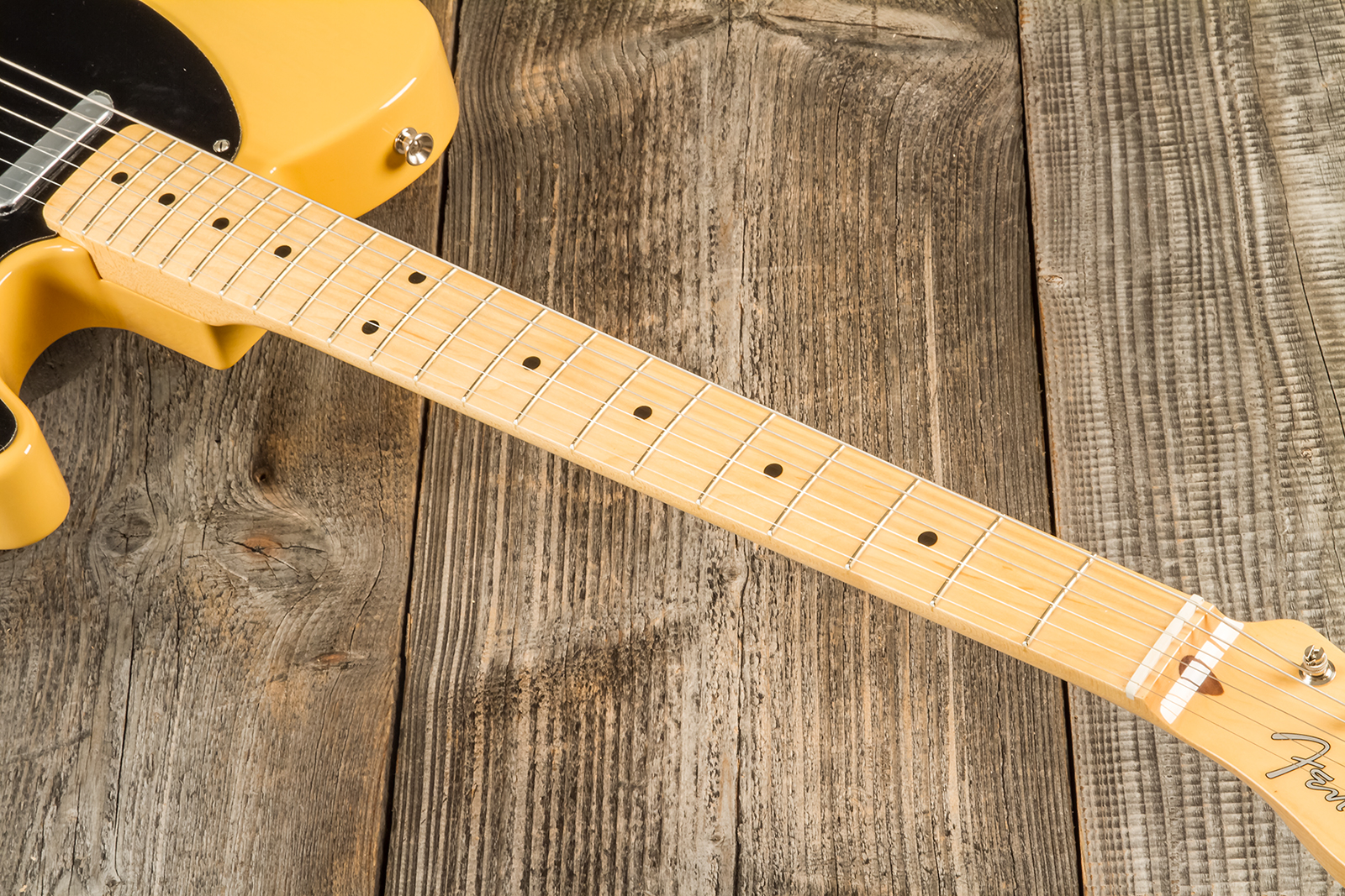 Fender Tele Nocaster 1951 Traditional Ii Jap 2s Ht Mn - Butterscotch Blonde - Tel shape electric guitar - Variation 12