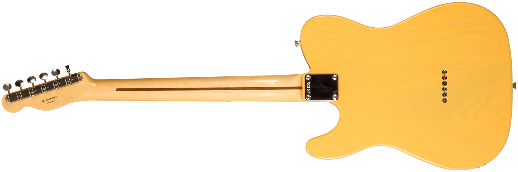 Fender Tele Nocaster 1951 Traditional Ii Jap 2s Ht Mn - Butterscotch Blonde - Tel shape electric guitar - Variation 3