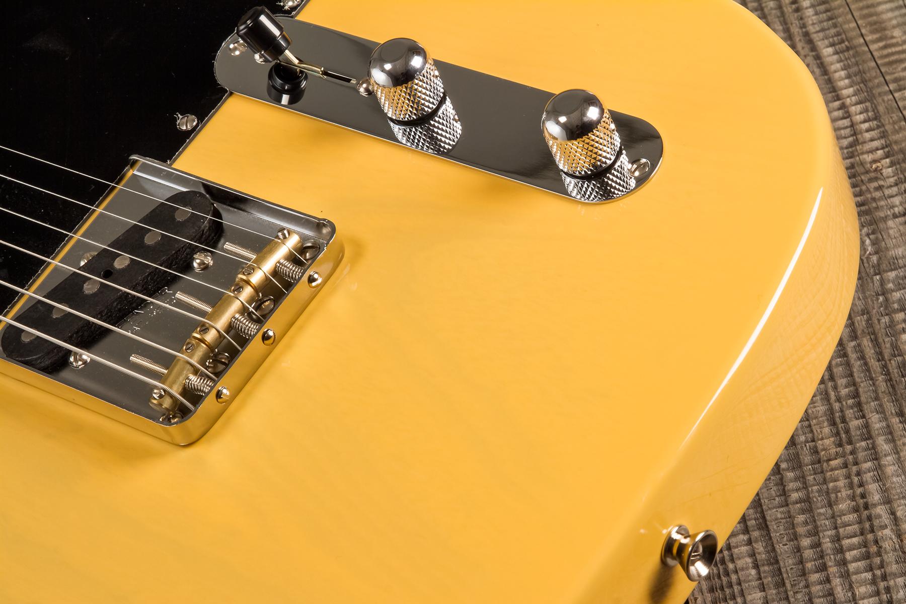 Fender Tele Nocaster 1951 Traditional Ii Jap 2s Ht Mn - Butterscotch Blonde - Tel shape electric guitar - Variation 7