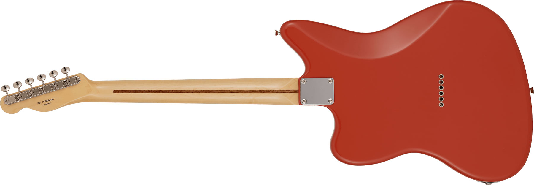 Fender Tele Offset Ltd Jap 2s Ht Mn - Fiesta Red - Retro rock electric guitar - Variation 1