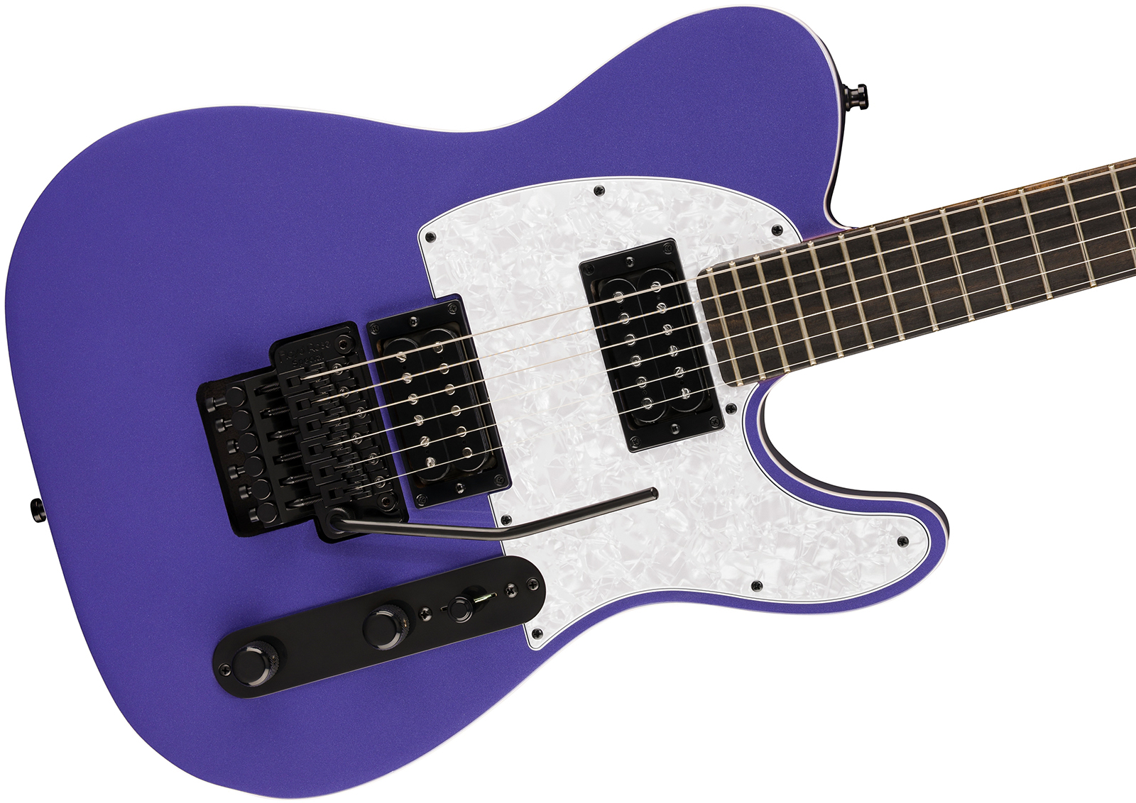 Fender Tele Player Fusion Hh Floyd Rose Ltd Mex 2h Fr Eb - Aura Metallic - Tel shape electric guitar - Variation 2