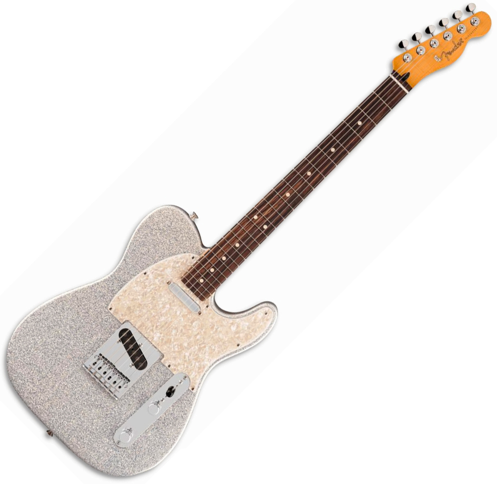 Fender Tele Player Ii 75th Ann. Mex 2s Ht Rw - Diamond Dust Sparkle - Tel shape electric guitar - Variation 1