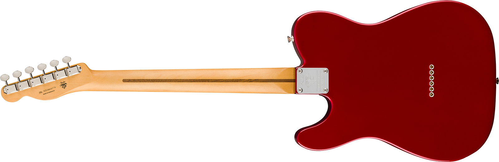 Fender Tele Player Ii 75th Anniversary Mex Ht 2s Mn - Candy Apple Red - Tel shape electric guitar - Variation 1