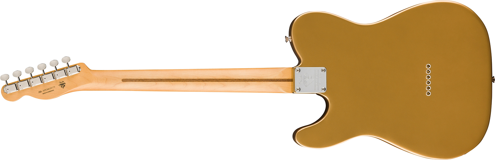 Fender Tele Player Ii 75th Anniversary Mex Ht 2s Mn - Aztec Gold - Tel shape electric guitar - Variation 1