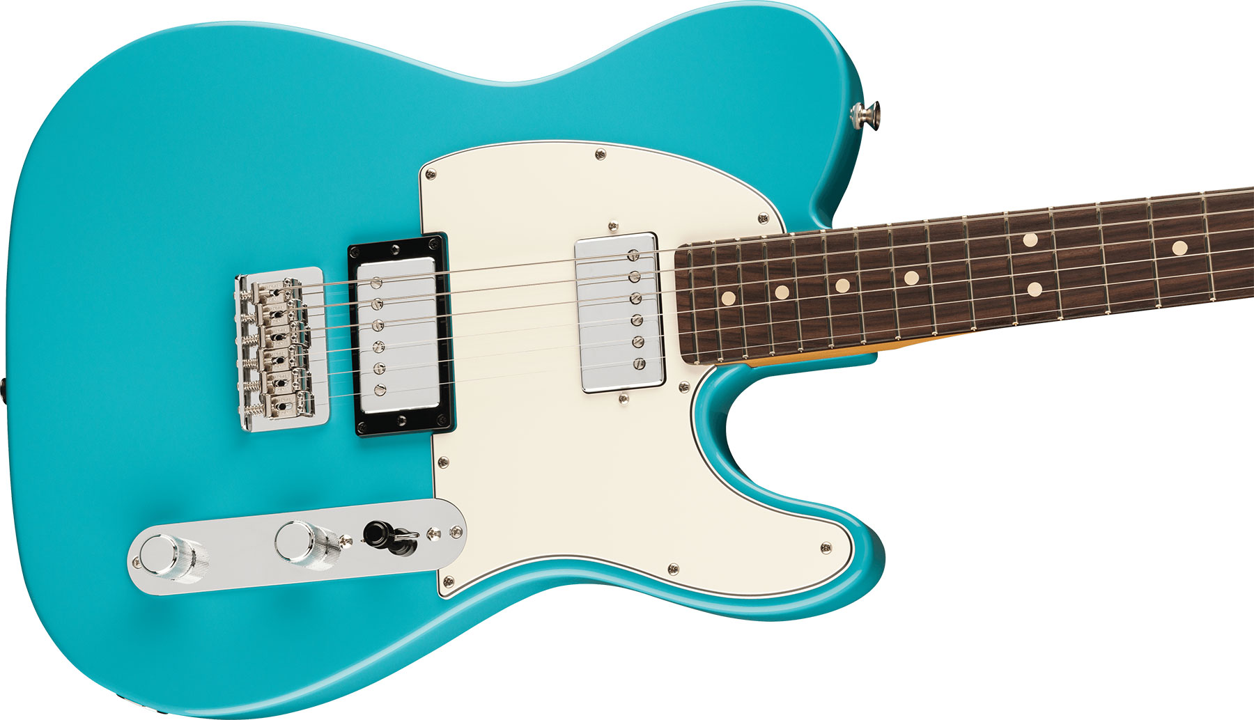 Fender Tele Player Ii Hh Mex 2h Ht Rw - Aquatone Blue - Tel shape electric guitar - Variation 2