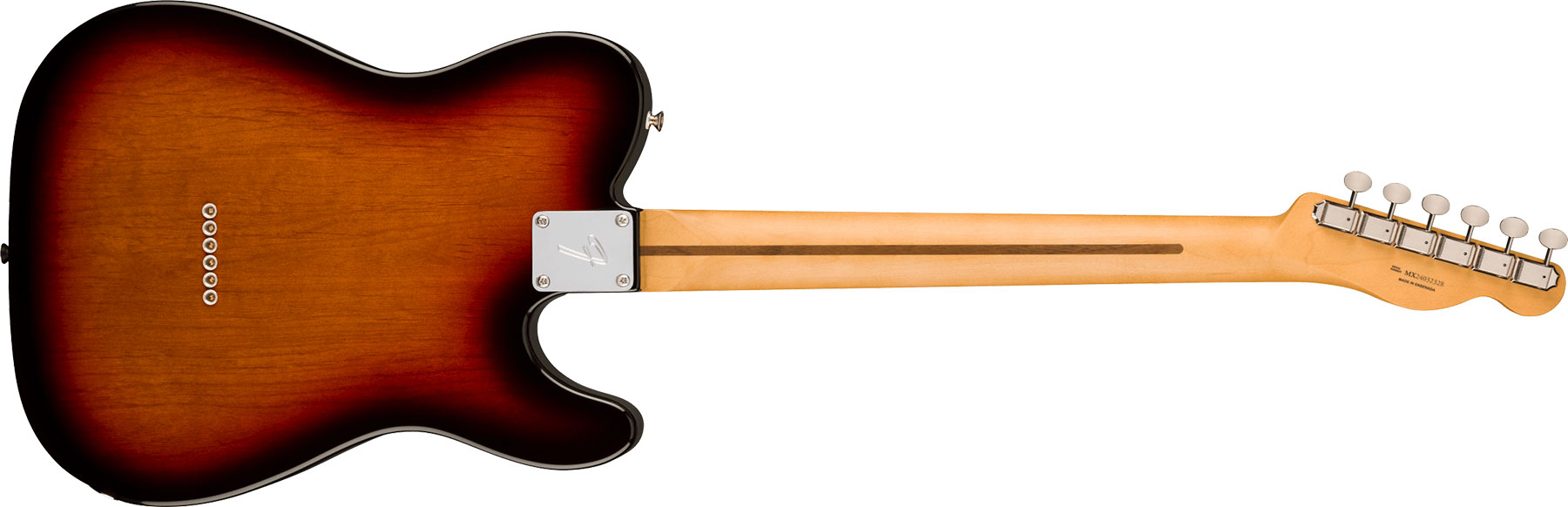 Fender Tele Player Ii Lh Mex Aulne Gaucher 2s Ht Mn - 3-color Sunburst - Tel shape electric guitar - Variation 1