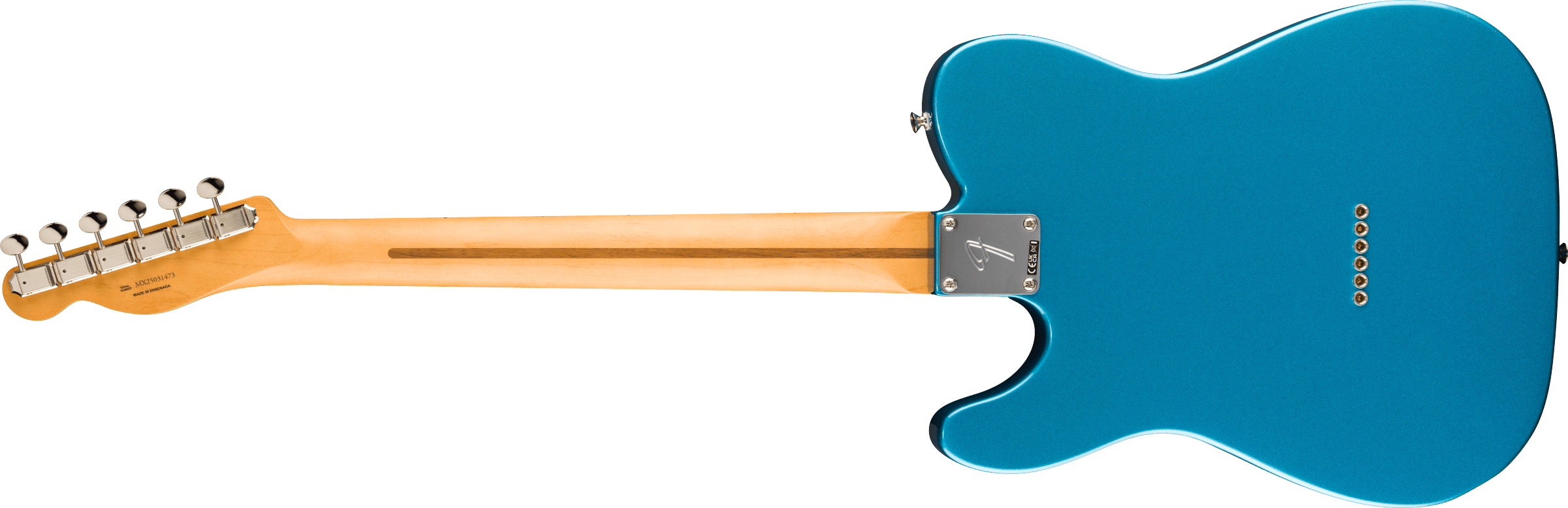 Fender Tele Player Ii Ltd Mex 2s Ht Mn - Lake Placid Blue - Tel shape electric guitar - Variation 1