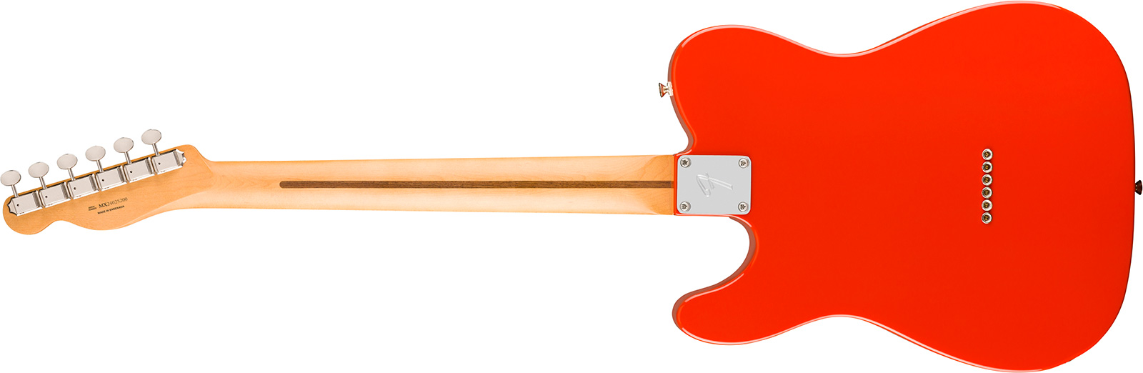 Fender Tele Player Ii Mex Aulne 2s Ht Mn - Coral Red - Tel shape electric guitar - Variation 1