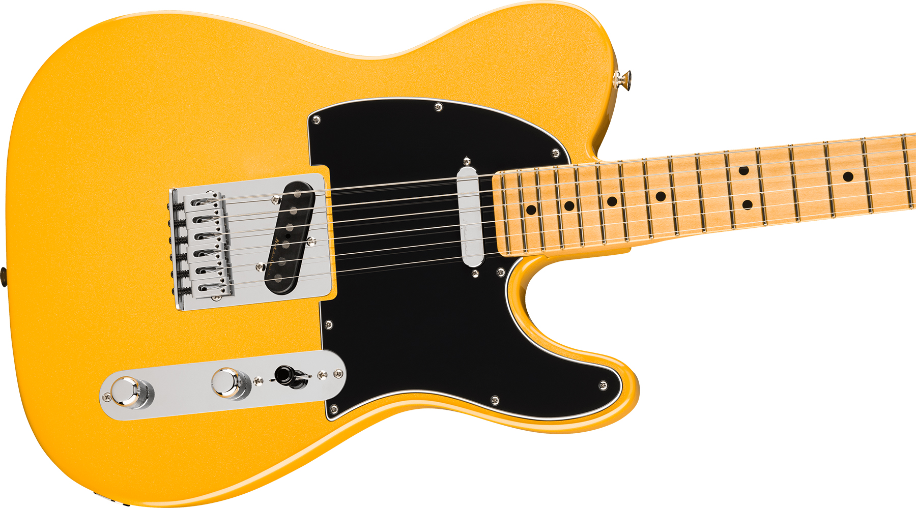 Fender Tele Player Ii Modified Mex 2s Ht Mn - Sunshine Yellow - Tel shape electric guitar - Variation 2