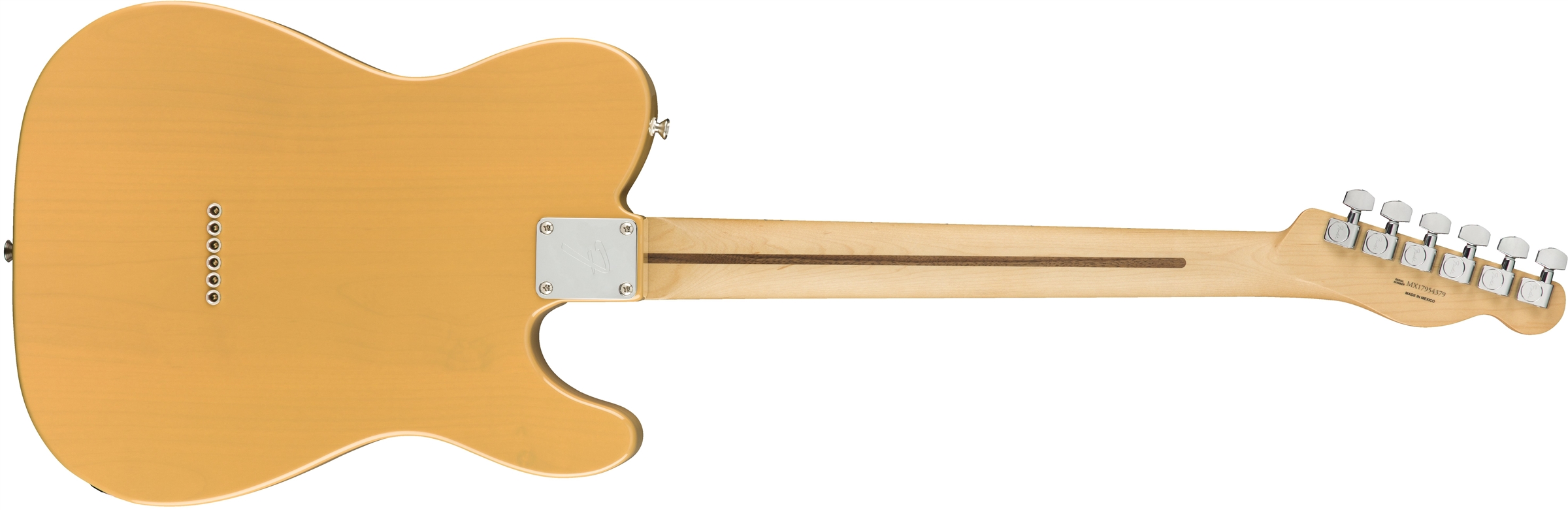 Fender Tele Player Lh Gaucher Mex 2s Mn - Butterscotch Blonde - Left-handed electric guitar - Variation 1