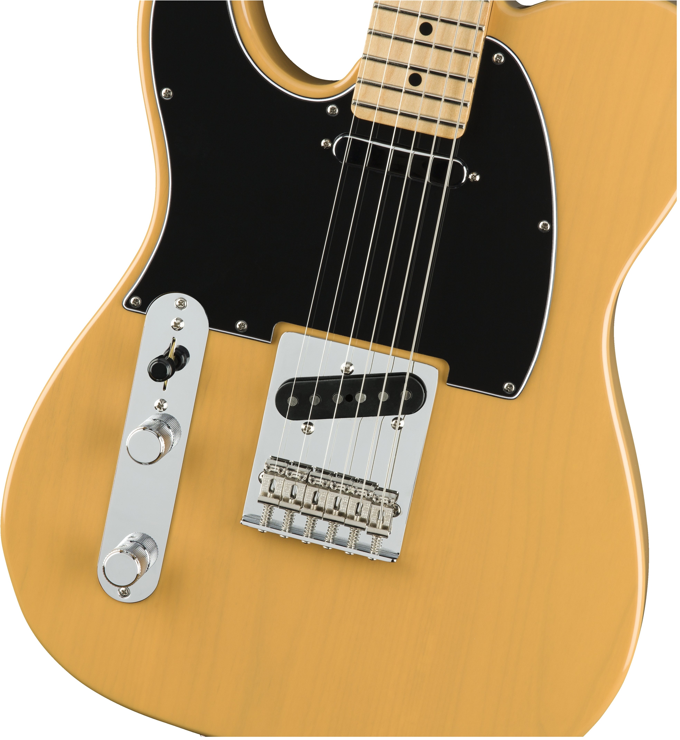 Fender Tele Player Lh Gaucher Mex 2s Mn - Butterscotch Blonde - Left-handed electric guitar - Variation 2