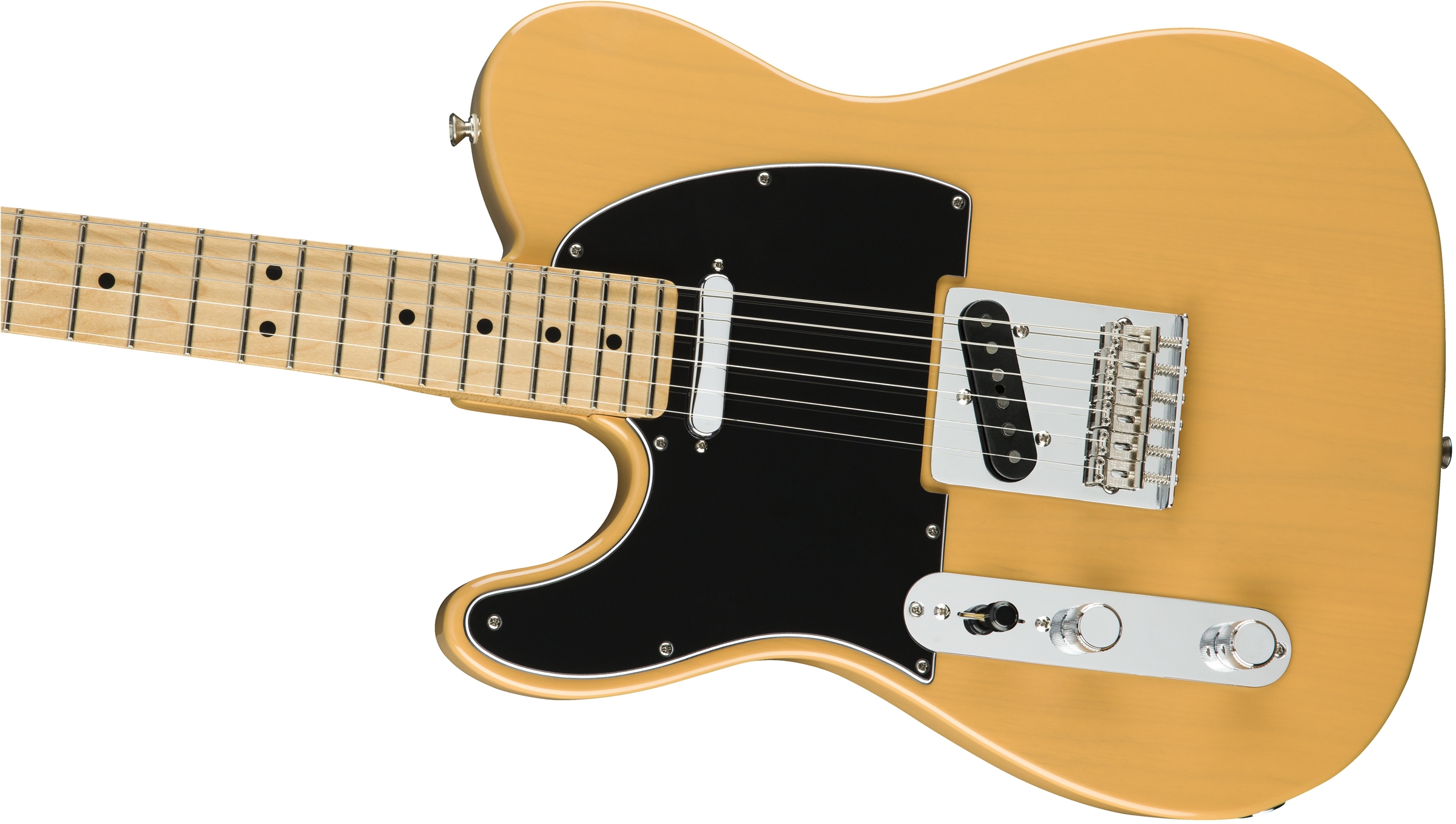 Fender Tele Player Lh Gaucher Mex 2s Mn - Butterscotch Blonde - Left-handed electric guitar - Variation 3