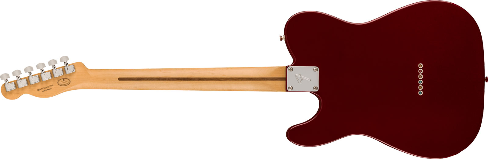 Fender Tele Player Ltd Mex 2s Pure Vintage Ht Eb - Oxblood - Tel shape electric guitar - Variation 1