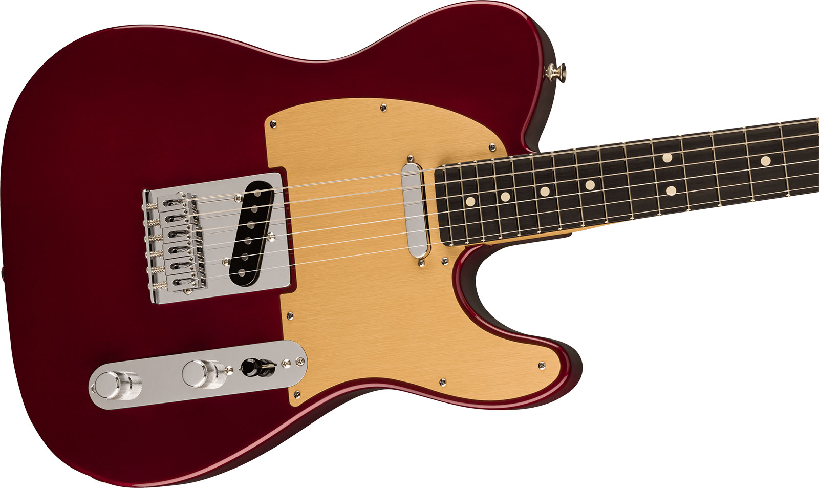 Fender Tele Player Ltd Mex 2s Pure Vintage Ht Eb - Oxblood - Tel shape electric guitar - Variation 2