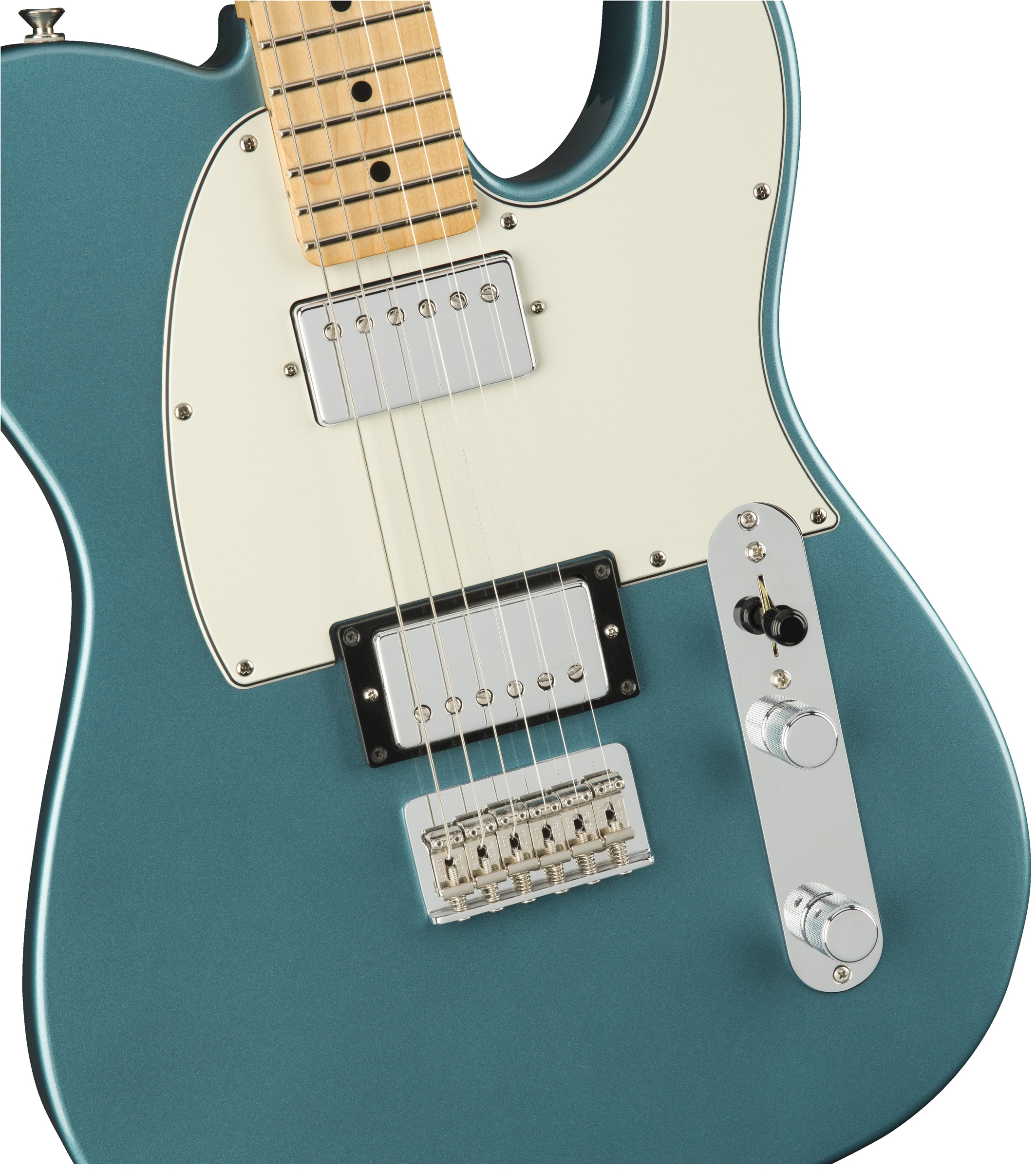 Fender Tele Player Mex Hh Mn - Tidepool - Tel shape electric guitar - Variation 2