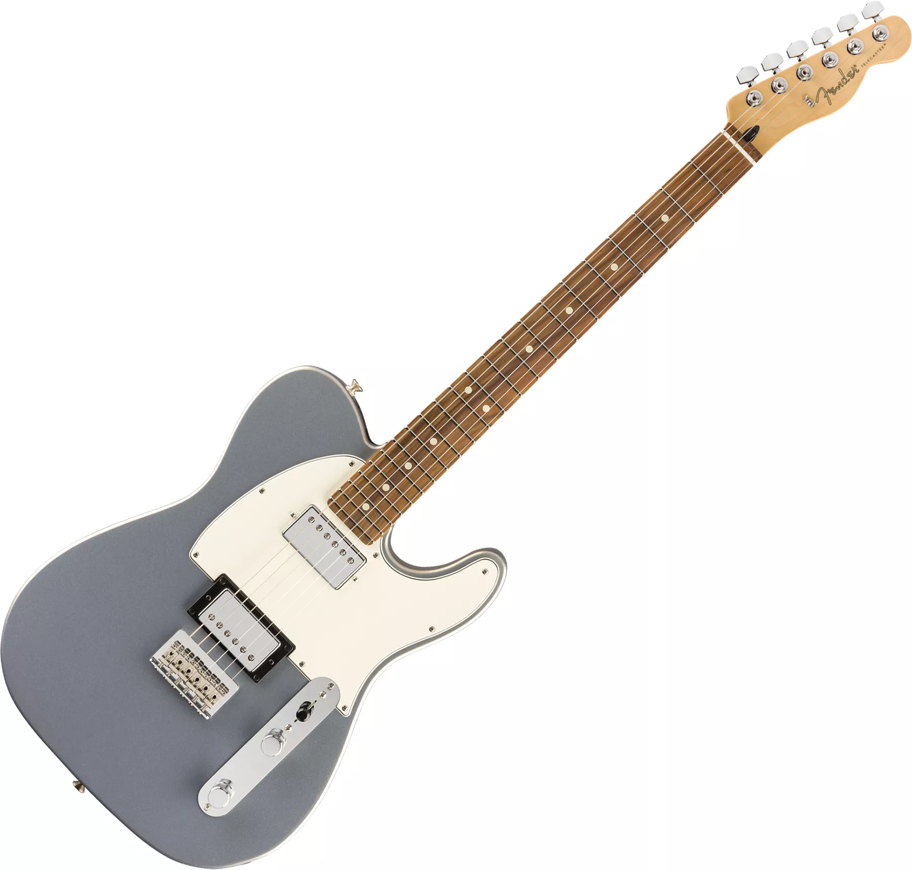 Fender Player Telecaster HH (MEX, PF) - silver grey Tel shape