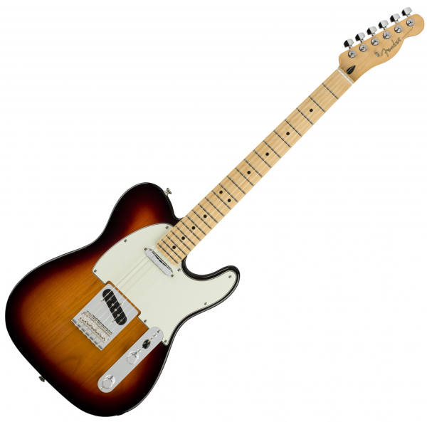 Solid body electric guitar Fender Player Telecaster (MEX, MN) - 3-color sunburst