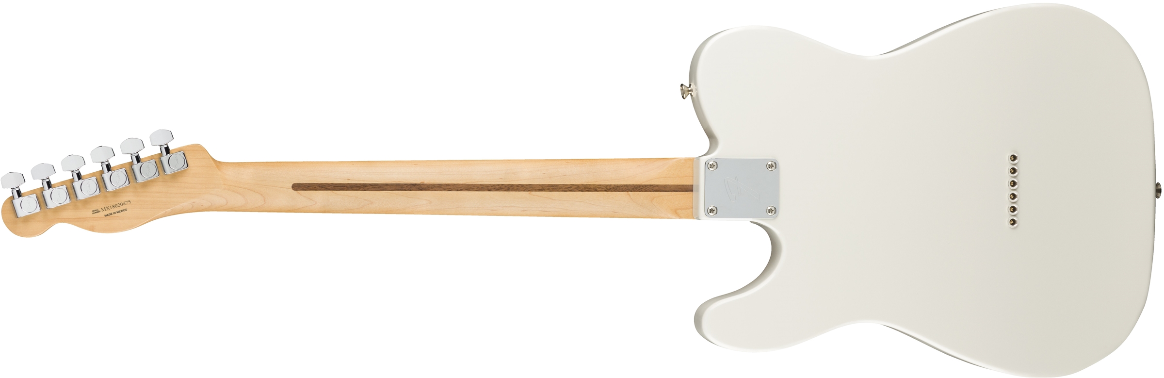 Fender Tele Player Mex Mn - Polar White - Tel shape electric guitar - Variation 2