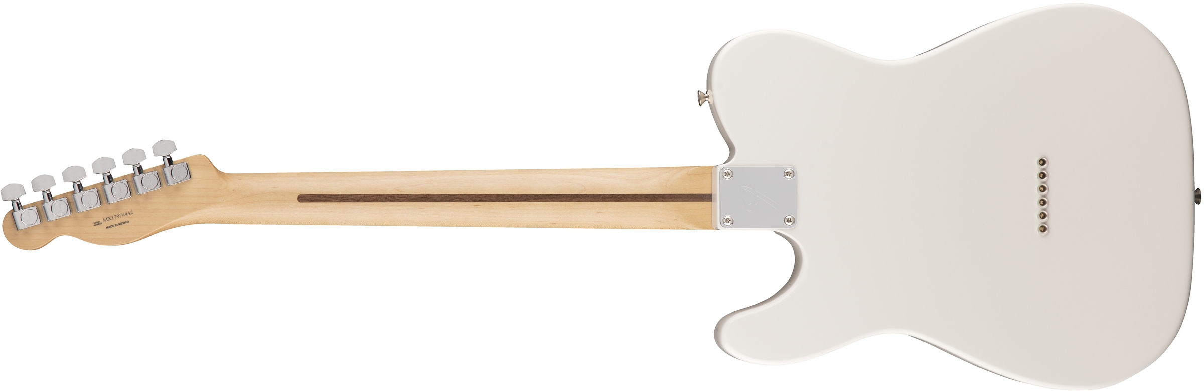 Fender Tele Player Mex Ss Pf - Polar White - Tel shape electric guitar - Variation 1