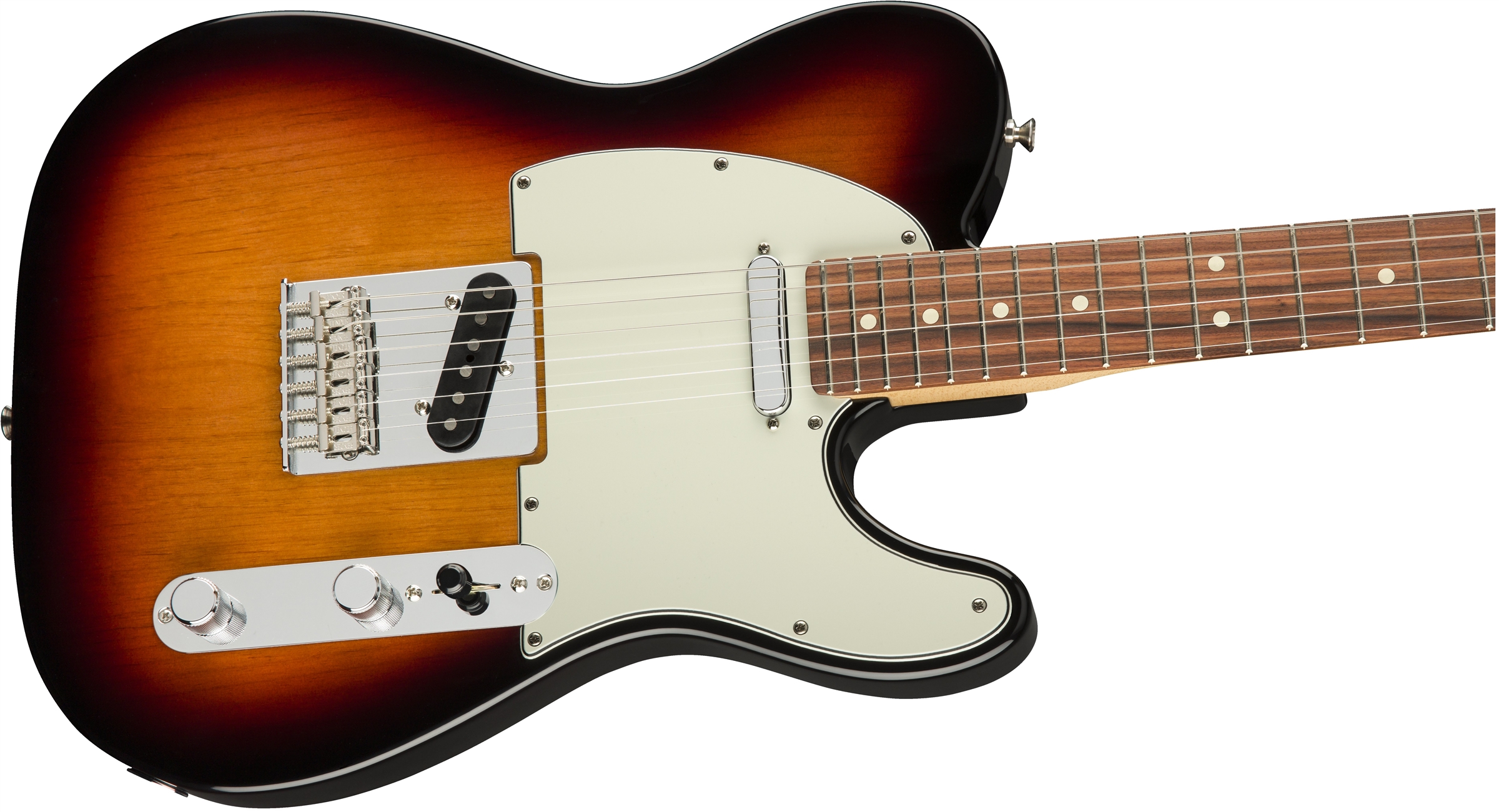 Fender Tele Player Mex Ss Pf - 3-color Sunburst - Tel shape electric guitar - Variation 3