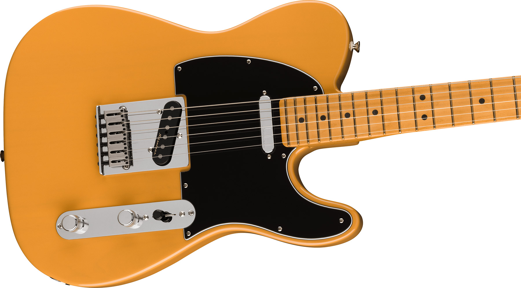 Fender Tele Player Plus Mex 2023 2s Ht Mn - Butterscotch Blonde - Tel shape electric guitar - Variation 2