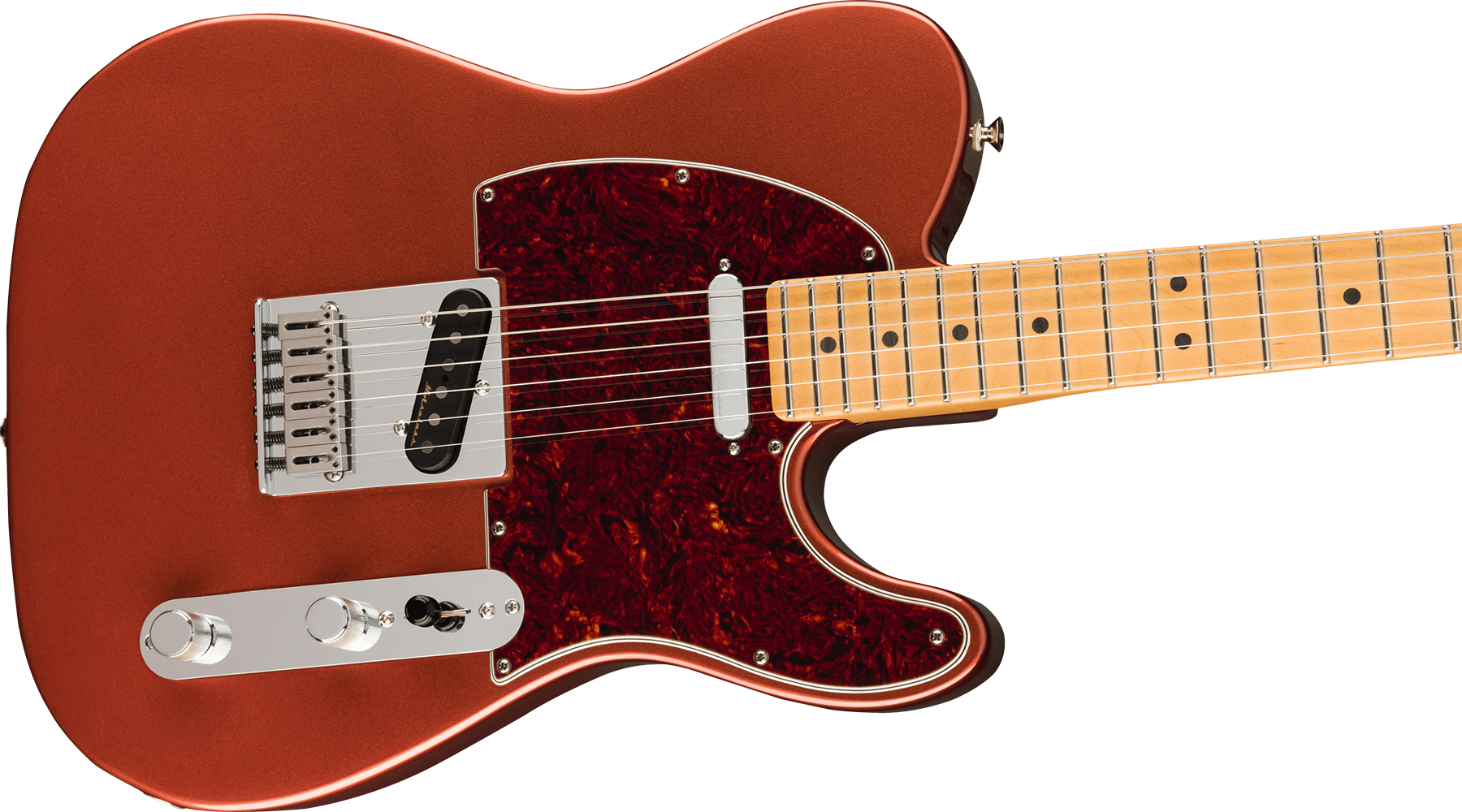 Fender Player Plus Telecaster (MEX, MN) - aged candy apple red Tel