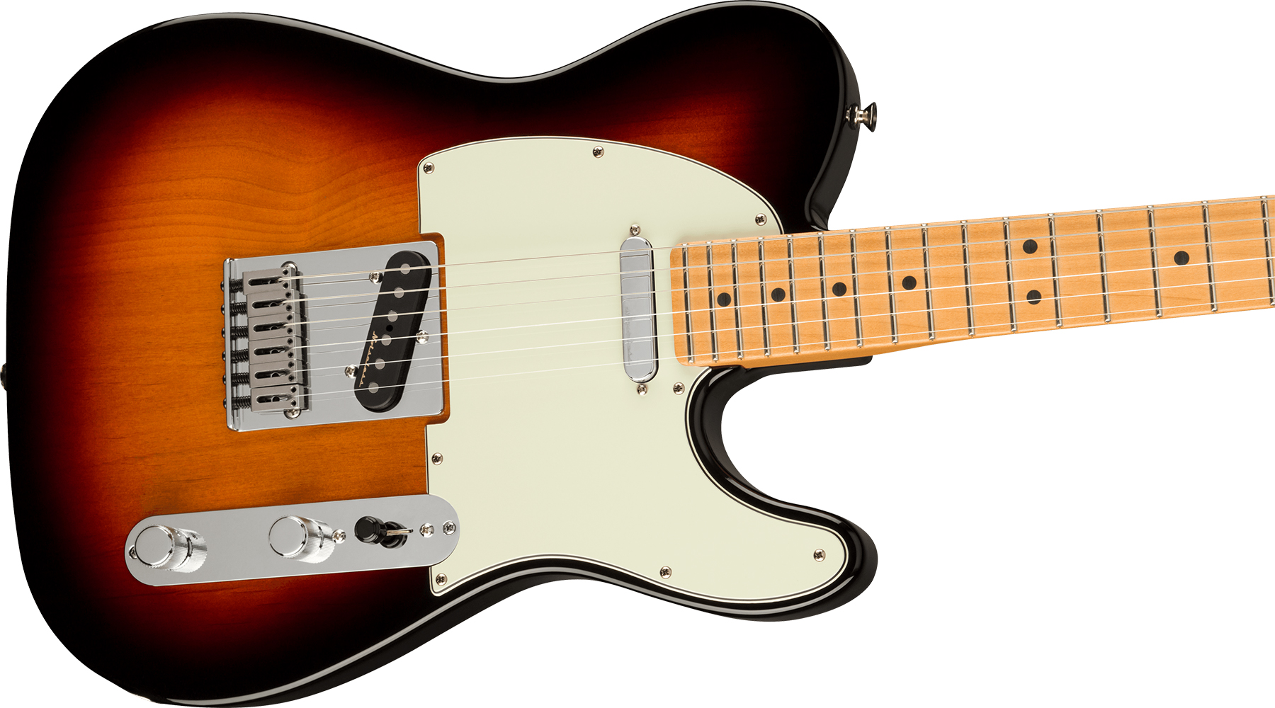Fender Tele Player Plus Mex 2s Ht Mn - 3-color Sunburst - Tel shape electric guitar - Variation 2