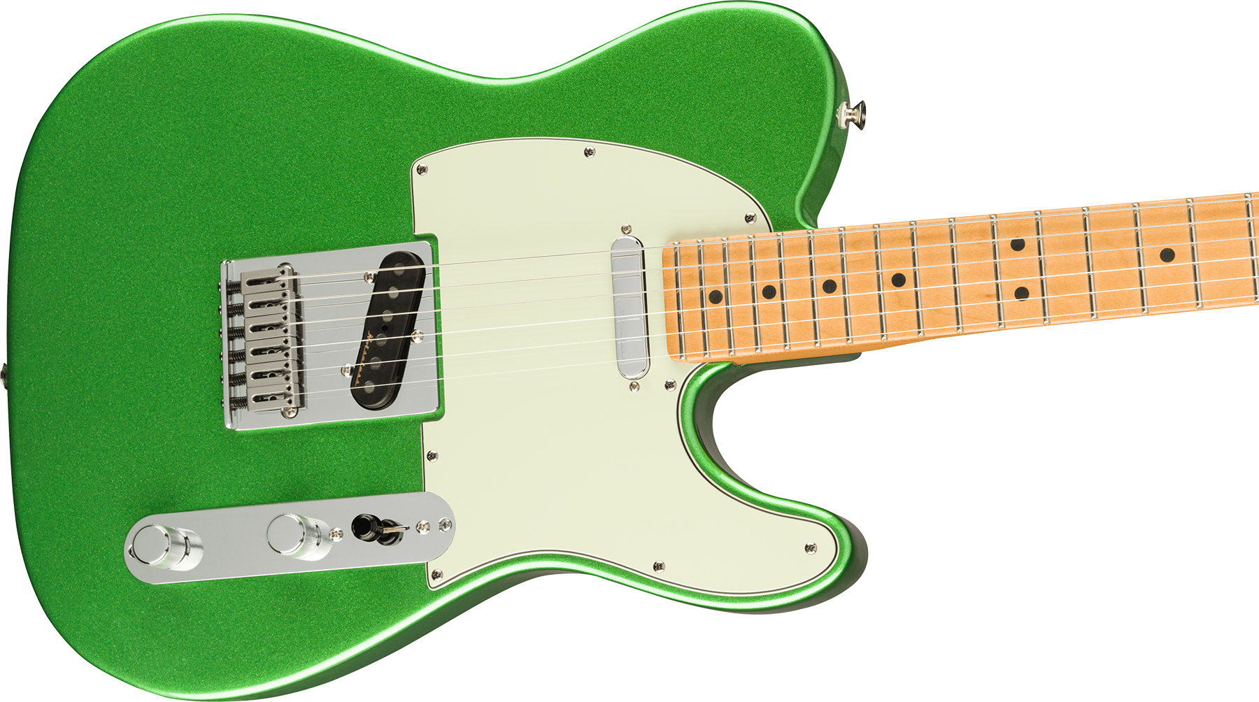 Fender Tele Player Plus Mex 2s Ht Mn - Cosmic Jade - Tel shape electric guitar - Variation 2