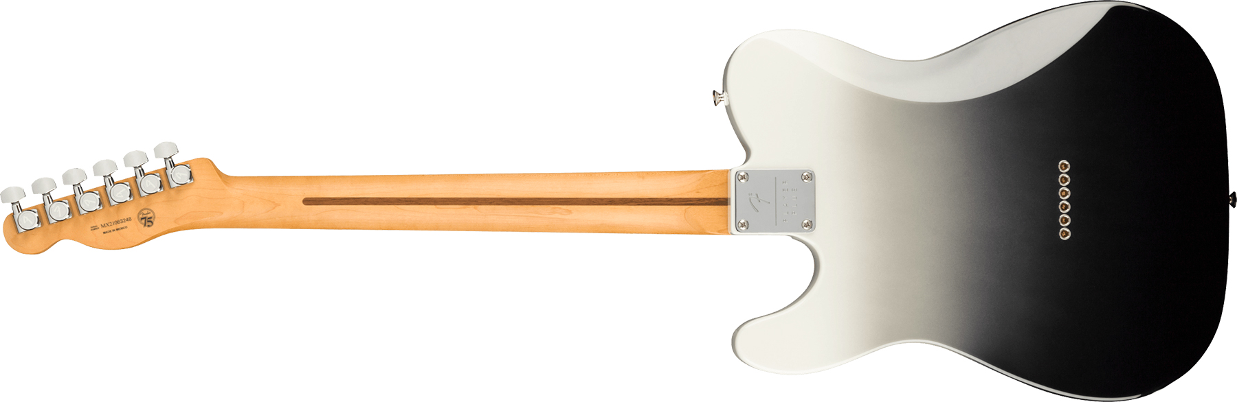 Fender Tele Player Plus Mex 2s Ht Pf - Silver Smoke - Tel shape electric guitar - Variation 1