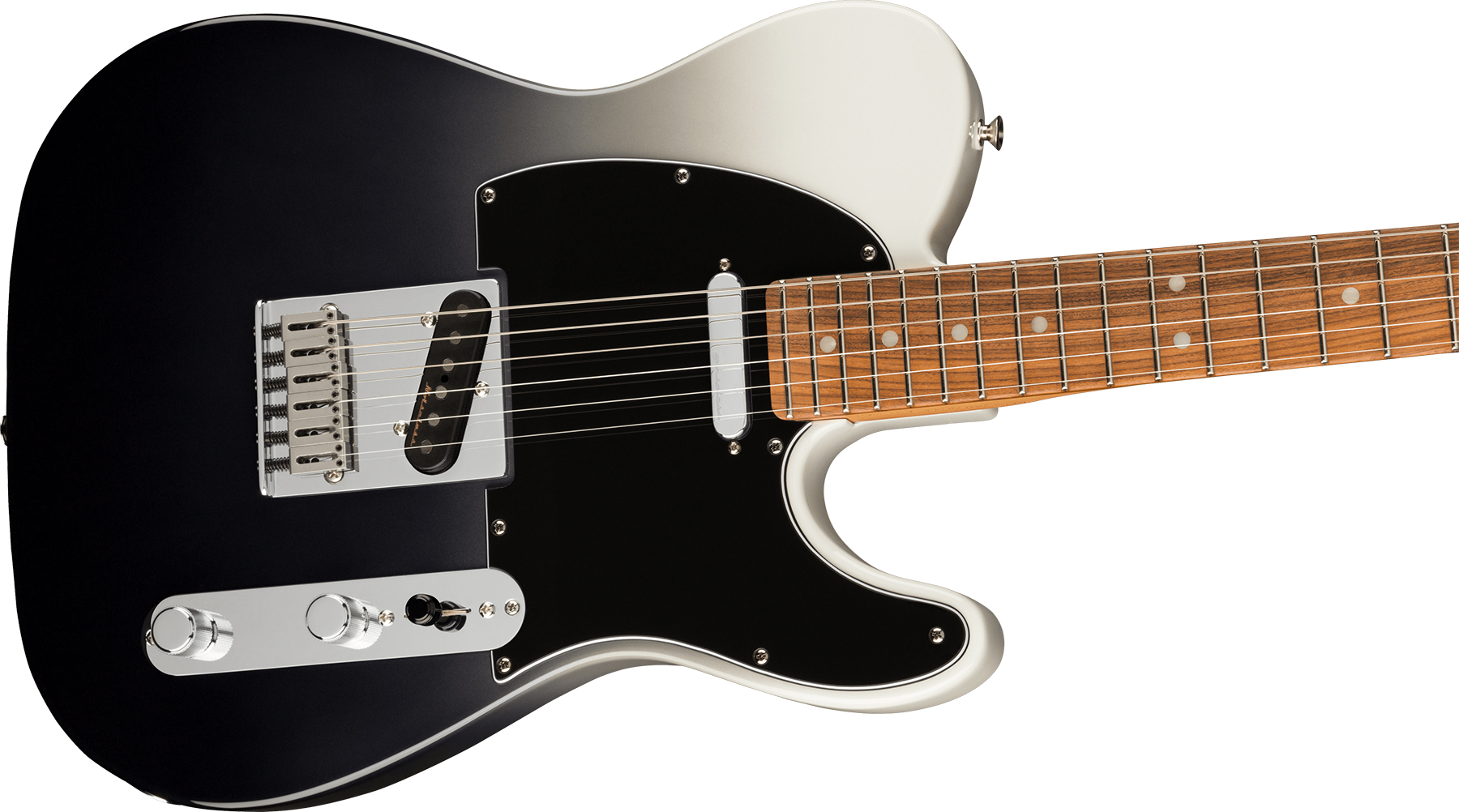 Fender Tele Player Plus Mex 2s Ht Pf - Silver Smoke - Tel shape electric guitar - Variation 2