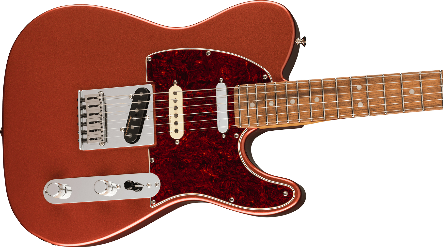Fender Tele Player Plus Nashville Mex 3s Ht Pf - Aged Candy Apple Red - Tel shape electric guitar - Variation 2