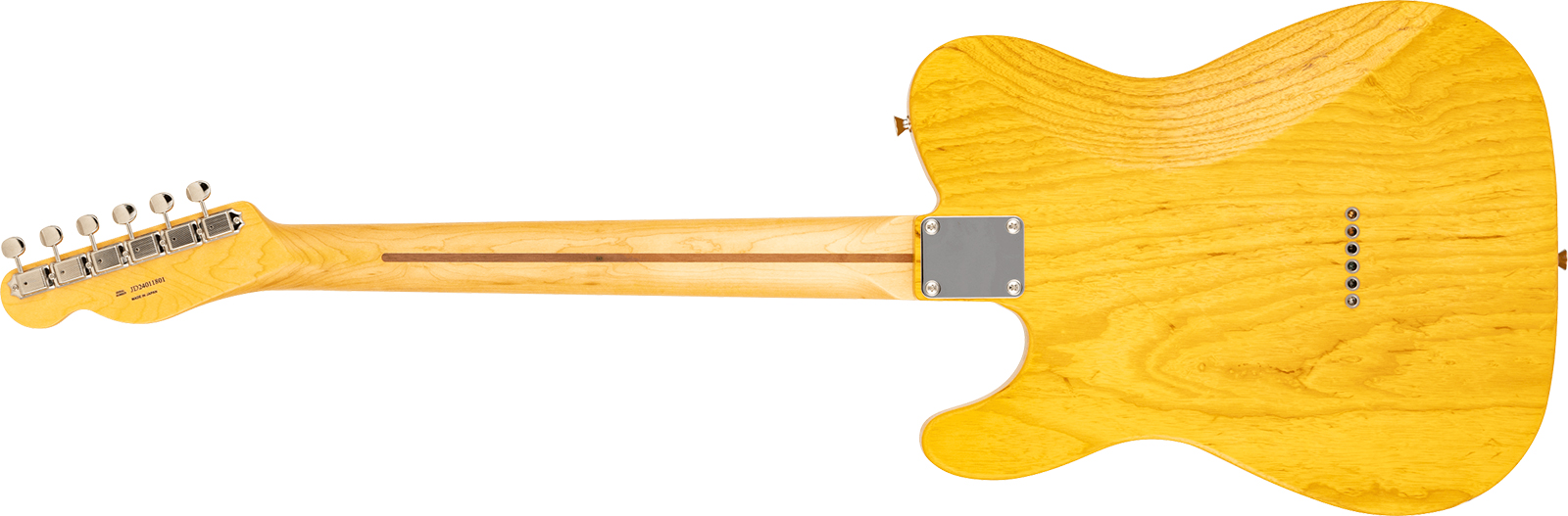 Fender Tele  Raw Ash Mij Ltd Jap 2s Ht Mn - Satin Vintage Natural - Tel shape electric guitar - Variation 1