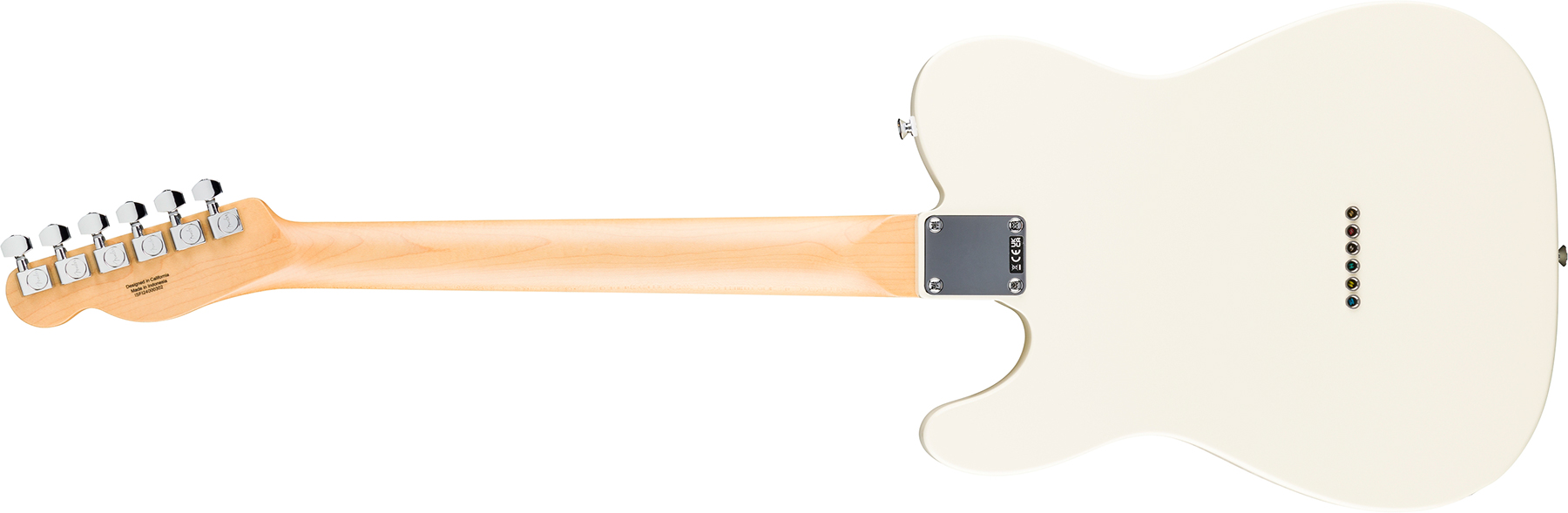 Fender Tele Standard Mex 2s Ht Lau - Olympic White - Tel shape electric guitar - Variation 1