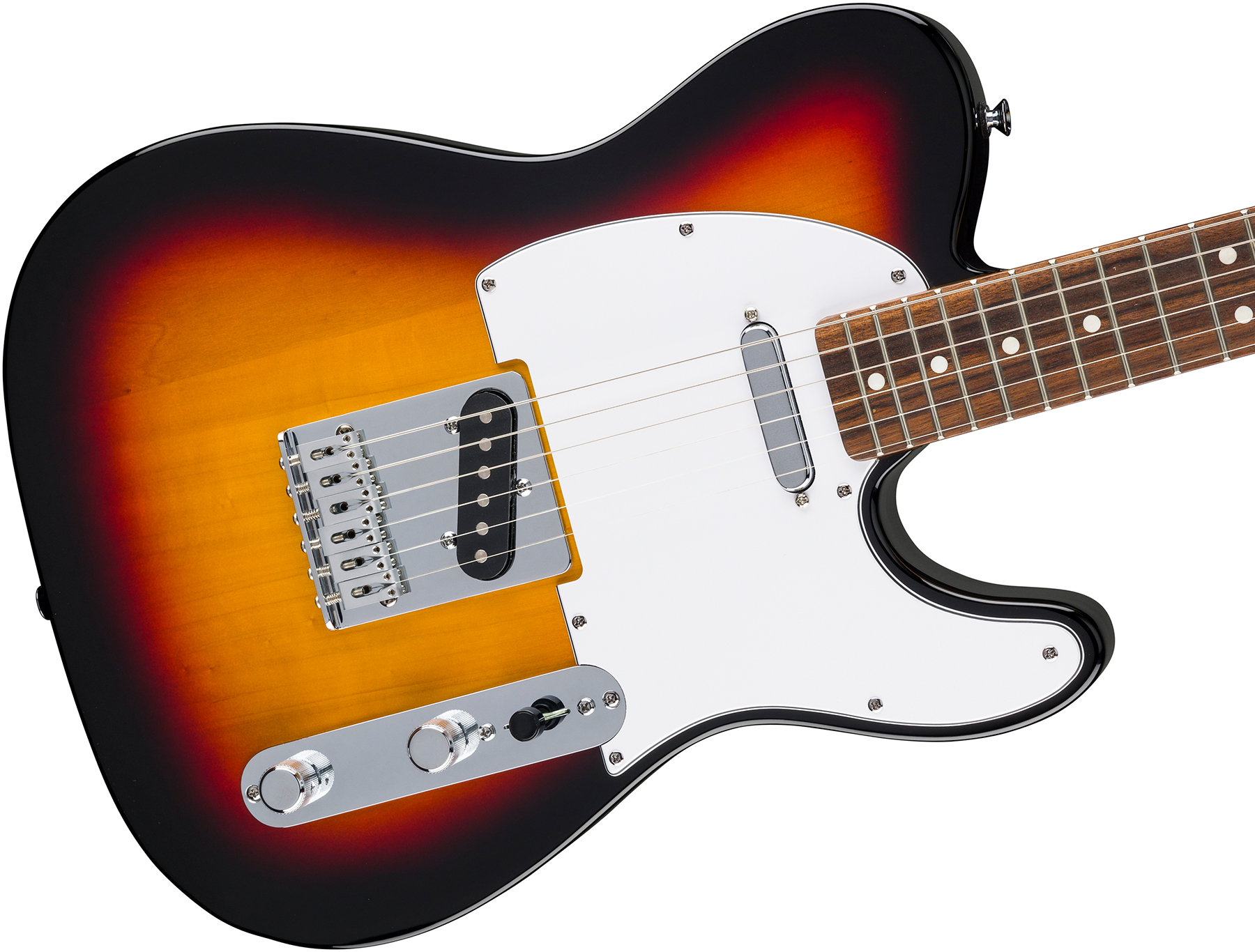 Fender Tele Standard Mex 2s Ht Lau - 3-color Sunburst - Tel shape electric guitar - Variation 2