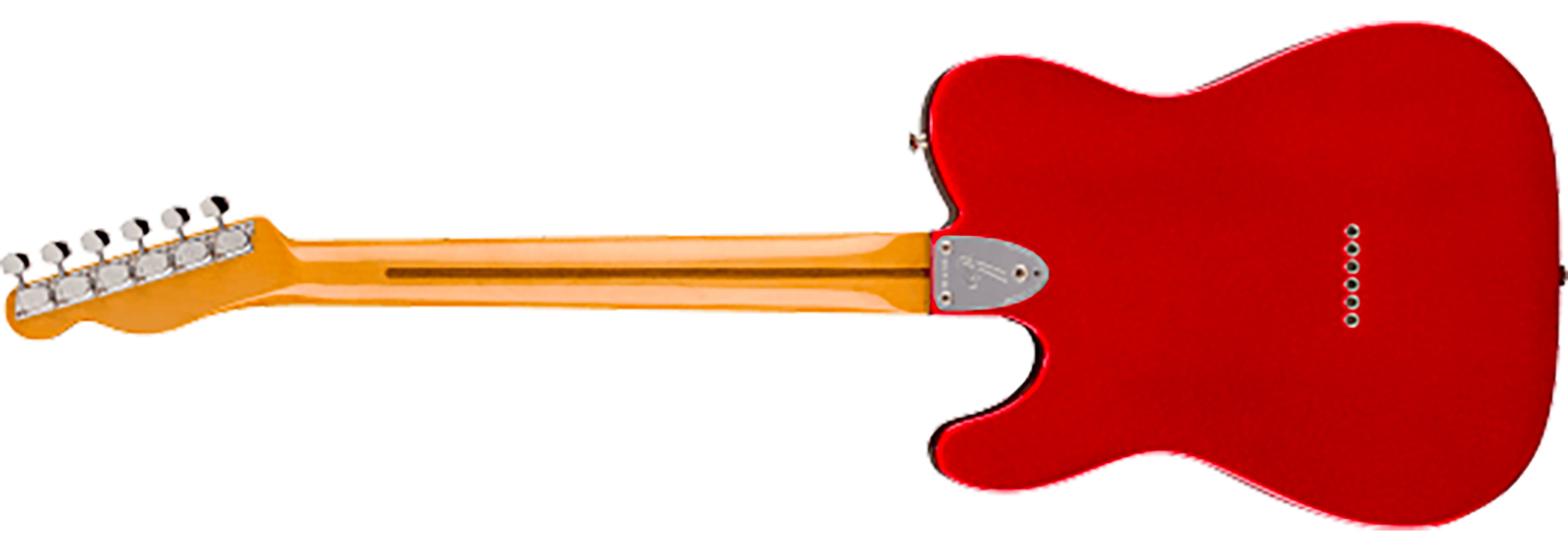Fender Tele Thinline 1972 American Vintage Ii Usa 2h Ht Mn - Candy Apple Red - Tel shape electric guitar - Variation 1