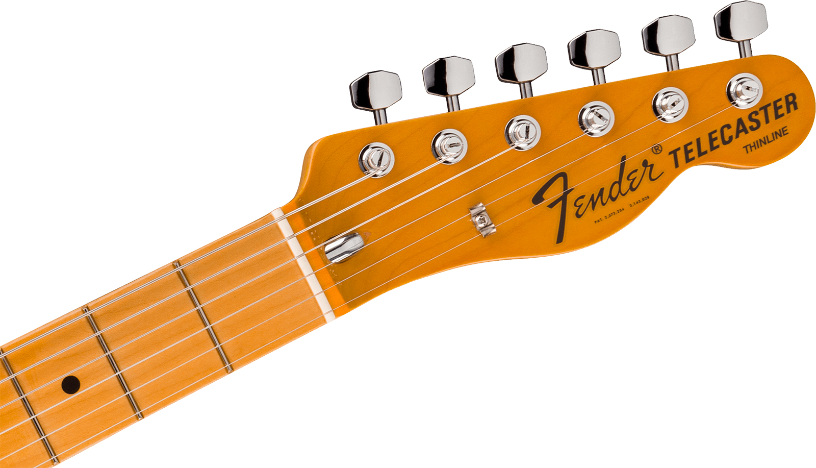 Fender Tele Thinline 1972 American Vintage Ii Usa 2h Ht Mn - Candy Apple Red - Tel shape electric guitar - Variation 2