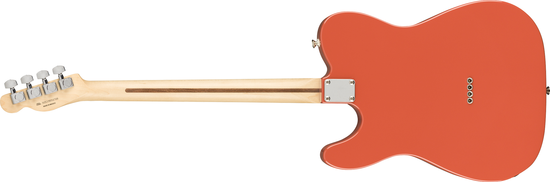 Fender Tenor Tele Alternate Reality Mex Mn - Fiesta Red - Tel shape electric guitar - Variation 1