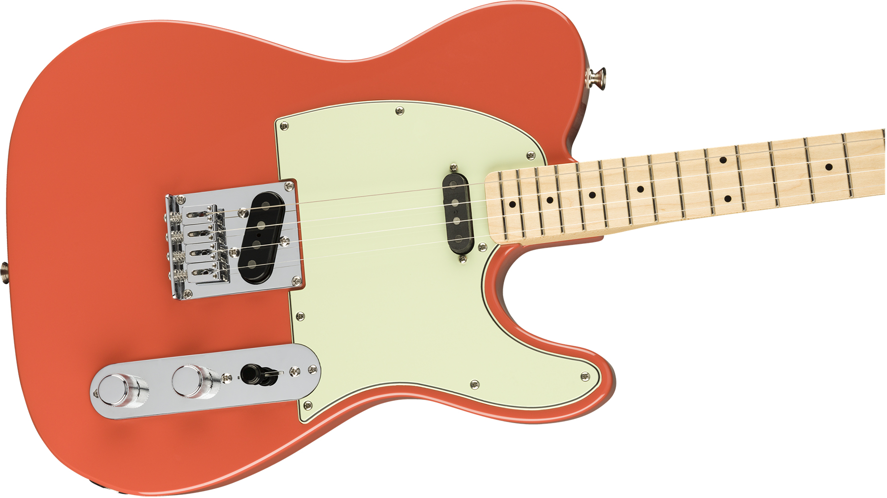 Fender Tenor Tele Alternate Reality Mex Mn - Fiesta Red - Tel shape electric guitar - Variation 2