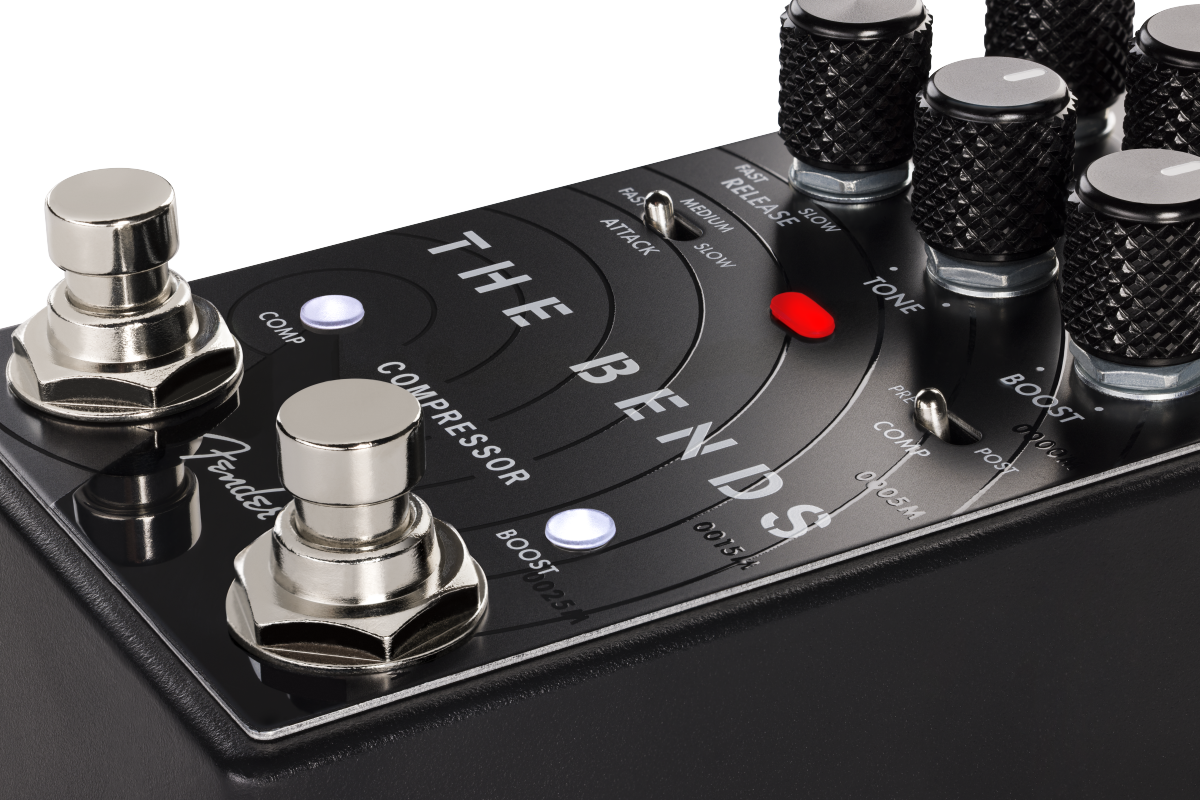 Fender The Bends Compressor V2 - Compressor, sustain & noise gate effect pedal - Variation 4
