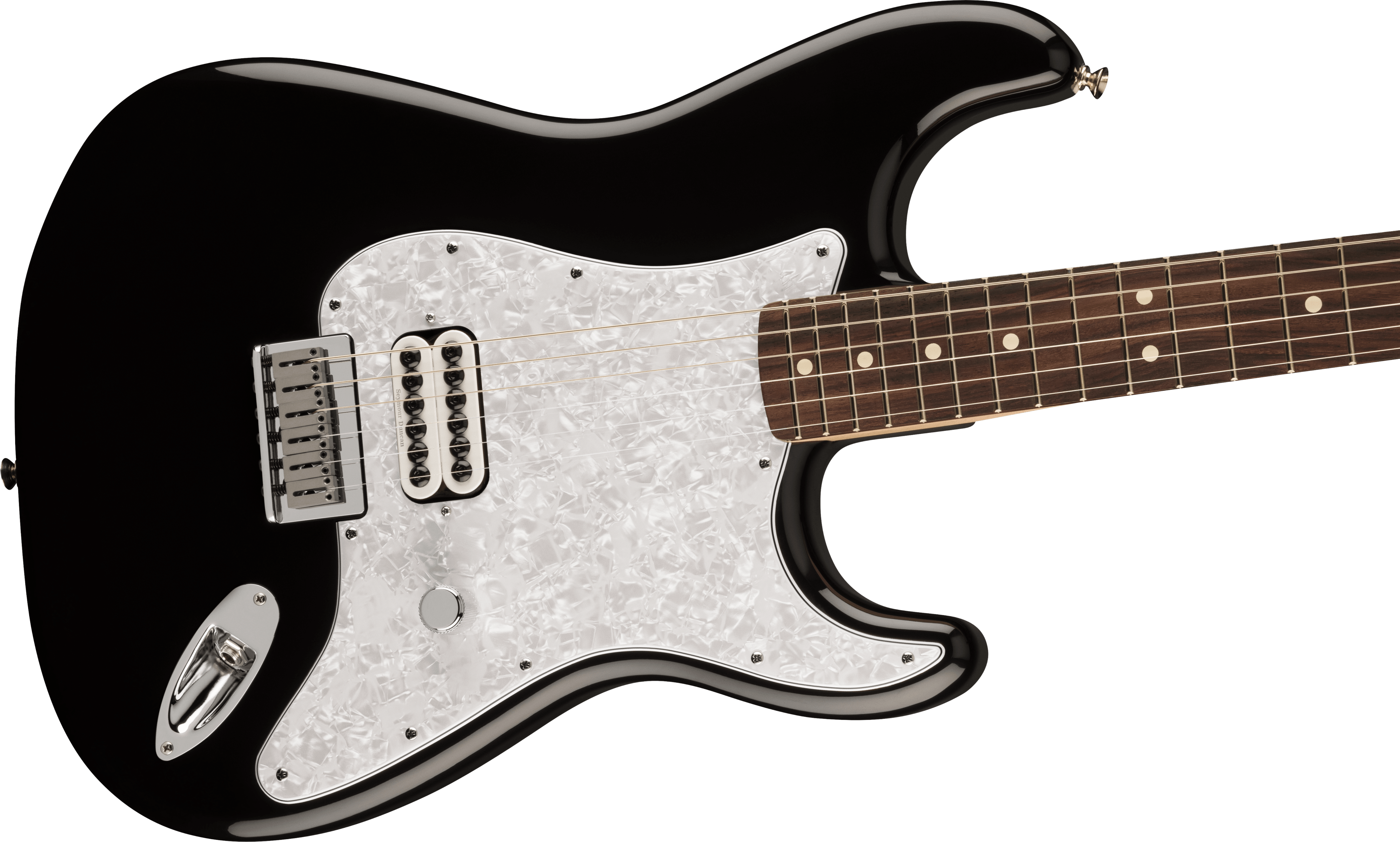 Fender Tom Delonge Ltd Mex Signature 1h Ht Rw - Black - Str shape electric guitar - Variation 3