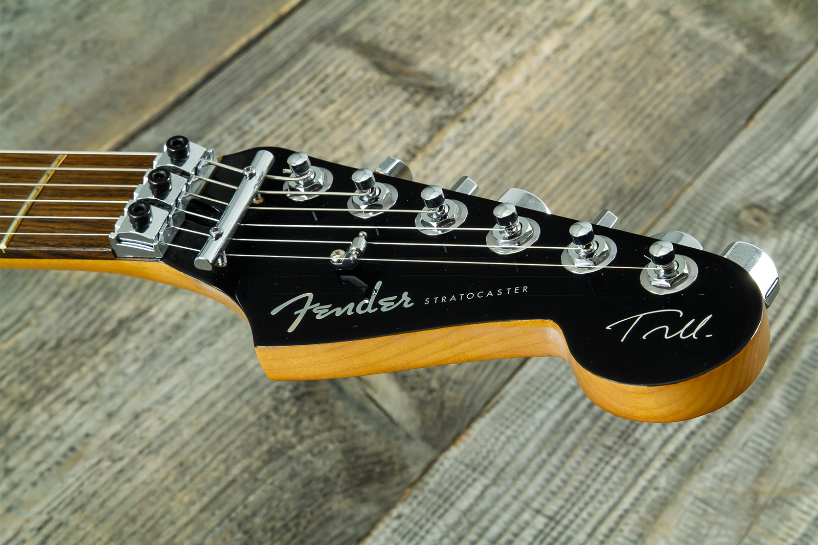 Fender Tom Morello Strat Mex Signature Hss Fr Rw #mx22308 - Black - Str shape electric guitar - Variation 9