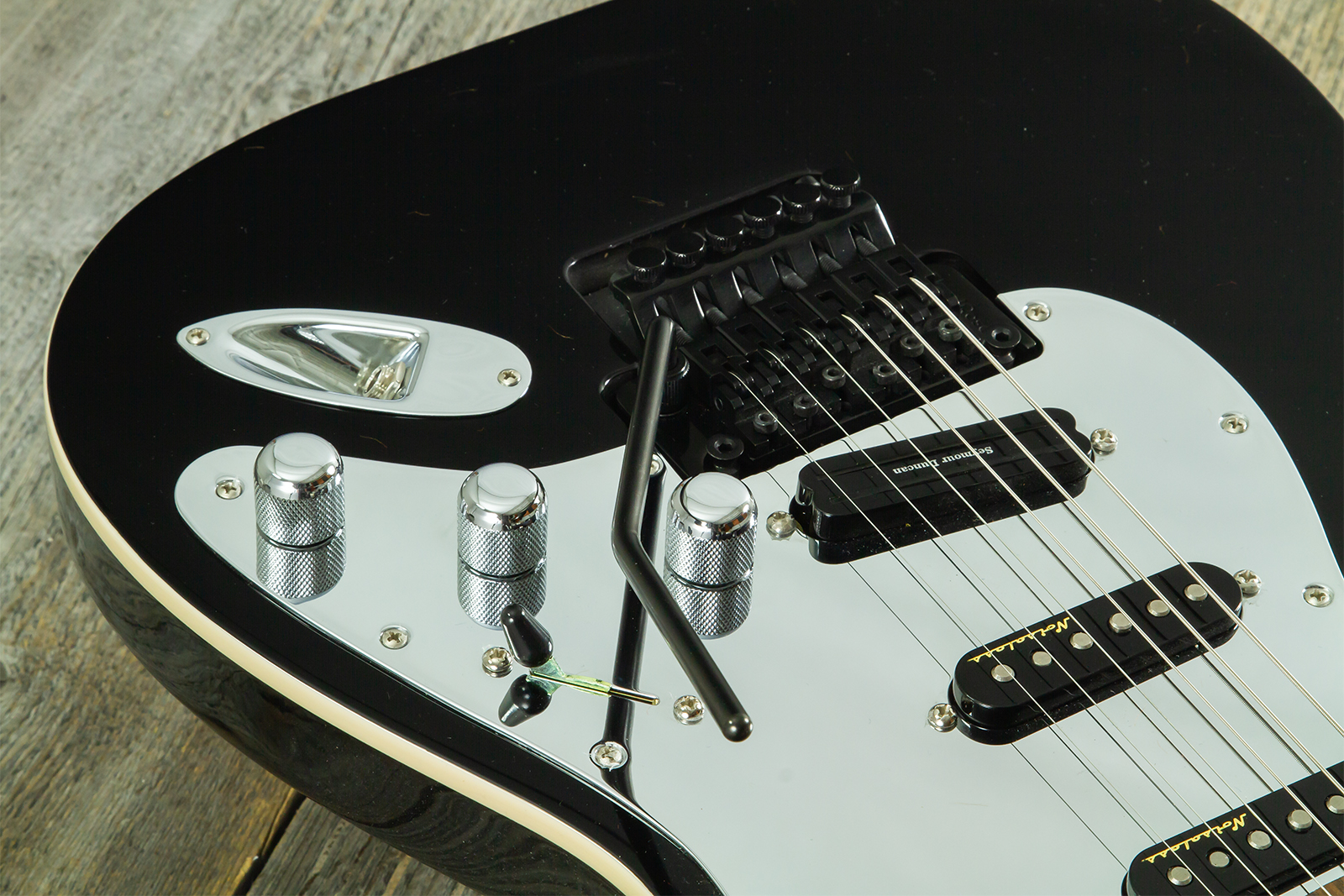 Fender Tom Morello Strat Mex Signature Hss Fr Rw #mx22308 - Black - Str shape electric guitar - Variation 3