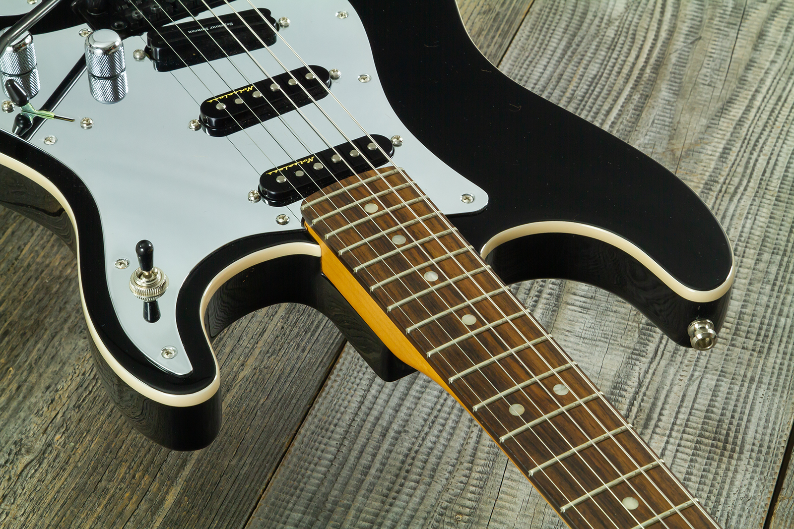 Fender Tom Morello Strat Mex Signature Hss Fr Rw #mx22308 - Black - Str shape electric guitar - Variation 7