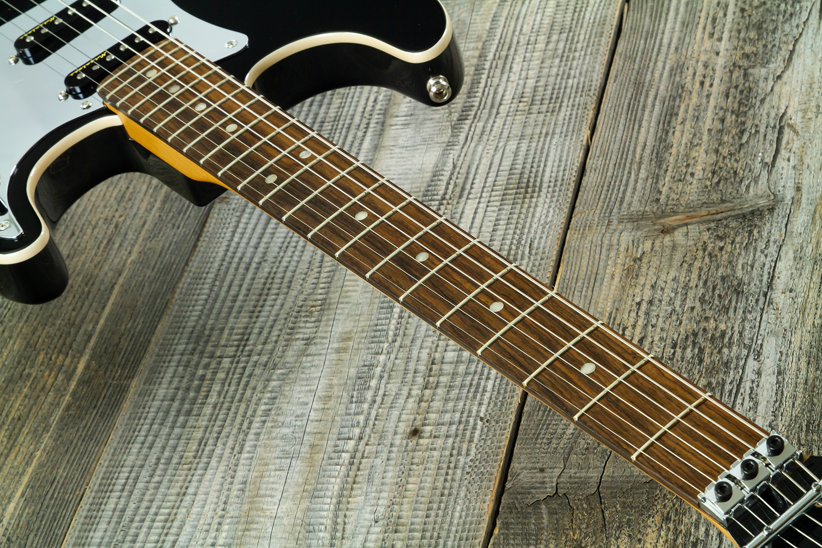Fender Tom Morello Strat Mex Signature Hss Fr Rw #mx22308 - Black - Str shape electric guitar - Variation 8