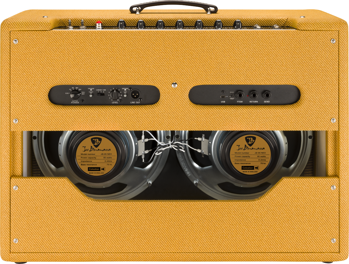 Fender Tone Master 59 Twin Joe Bonamassa Edition 1x12 60w - Electric guitar combo amp - Variation 1