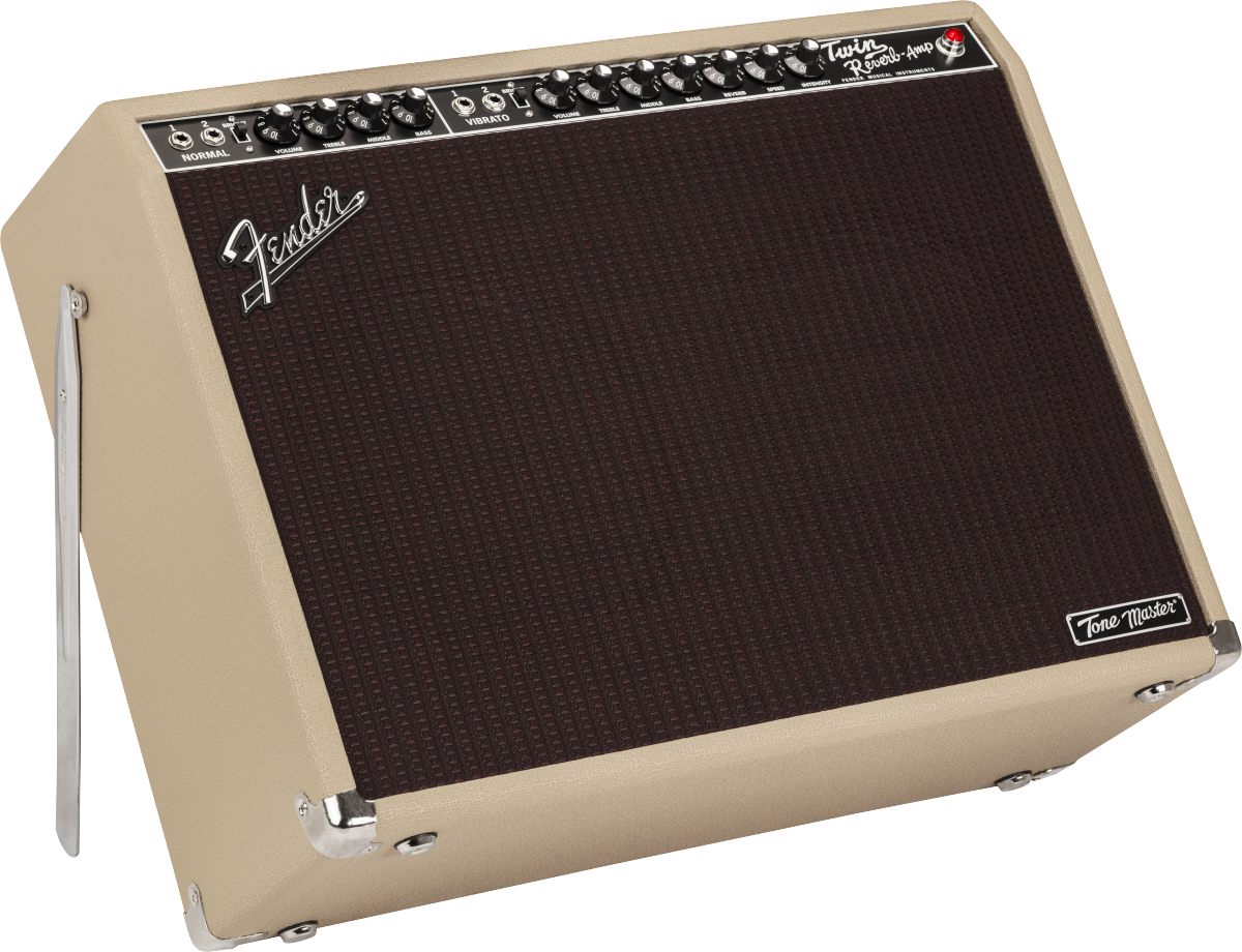 Fender Tone Master Twin Reverb 200w 2x12 Blonde - Electric guitar combo amp - Variation 1