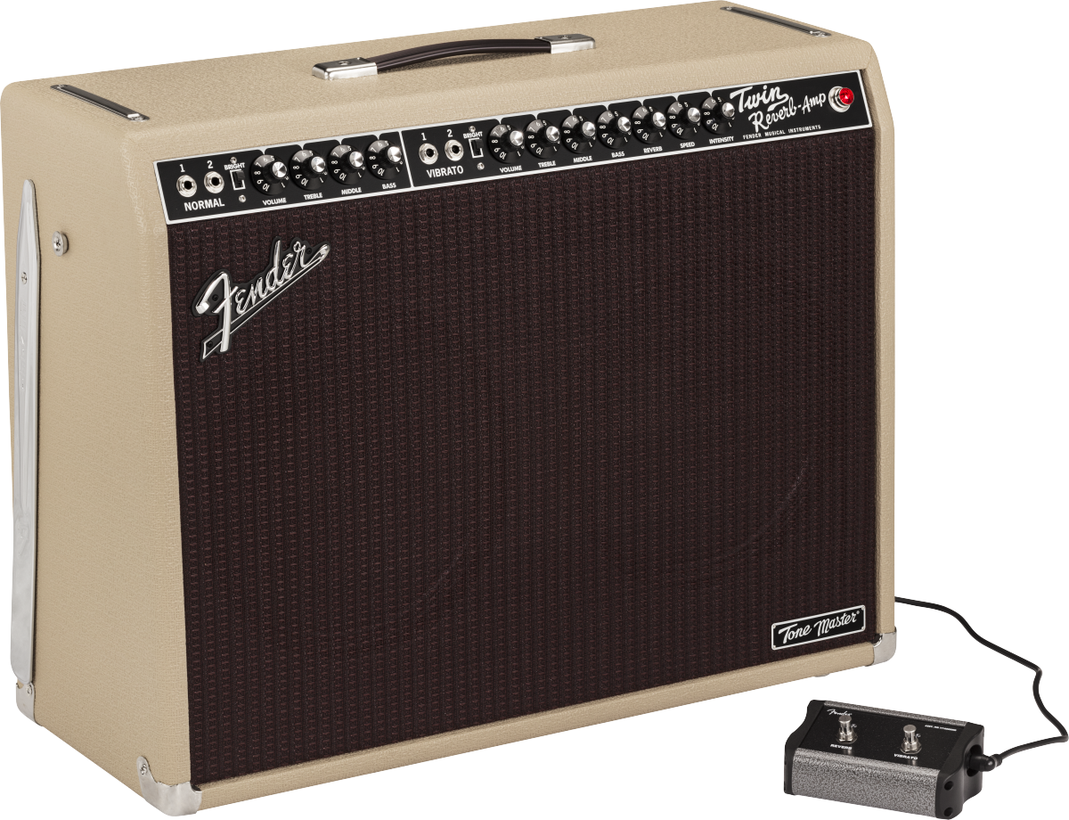 Fender Tone Master Twin Reverb 200w 2x12 Blonde - Electric guitar combo amp - Variation 3