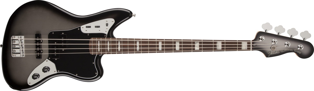 Fender Jaguar Bass Troy Sanders Signature - Silverburst - Solid body electric bass - Variation 1